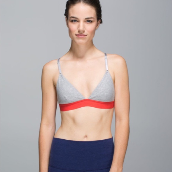 lululemon athletica Other - *donated* 🍋 Lululemon | Live Natural Bra II in Heathered Light Grey